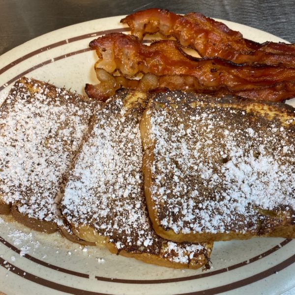 French Toast and Bacon at JImbos Wilmington